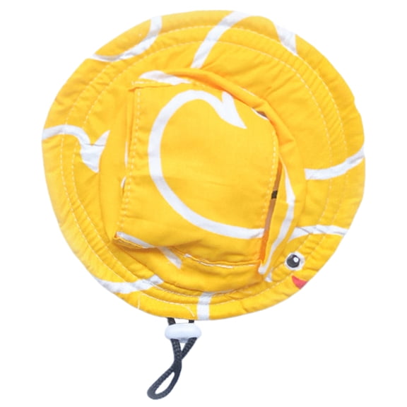 Puppy Bucket Hat Dog Sunbonnet Hat Fisherman Hat Outdoor Wear Dog Sunbonnet Outfit for Pet Bucket Hat