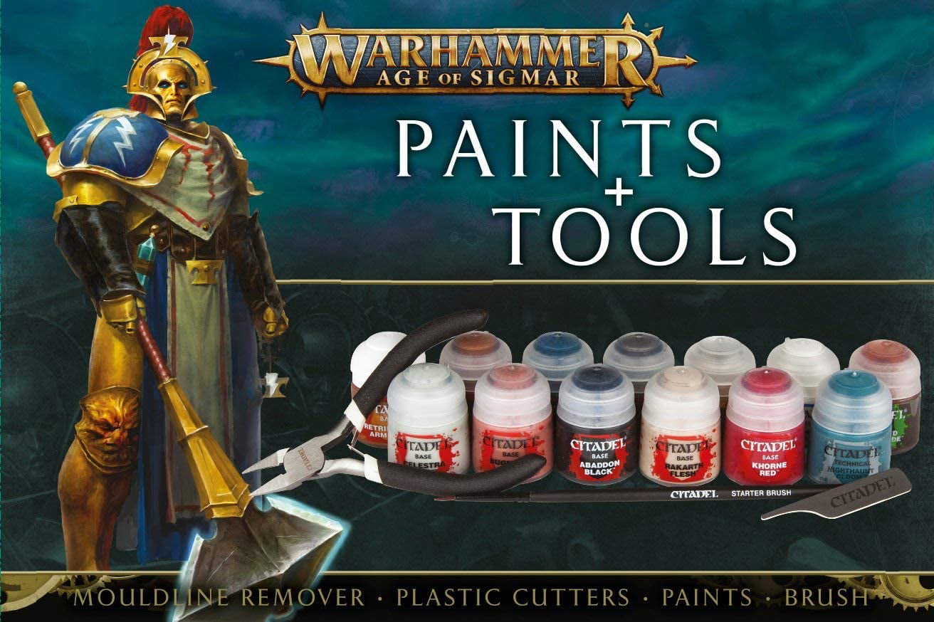 Warhammer Paint Set - Paints and Tools » WarHammer Paints and Tools -  maCnarB Gaming