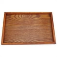 thumbnail image 2 of Wooden Tray Rectangle Wooden Tea Tray Serving Table Plate Snacks Food Storage Dish for Hotel Home(30 * 20cm), 2 of 7