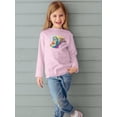 thumbnail image 2 of Kids On A Rainbow Train Long Sleeve Toddler -Image by Shutterstock,  5 Toddler, 2 of 4