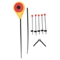 thumbnail image 1 of <p>Yellow Mini Ice Fishing Rod, Wear  Waterproof High Strength Lightweight Durable Winter Fishing Rod With Red Ball  For Rivers</p>, 1 of 7