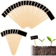 thumbnail image 1 of 40 Uds. De letreros de plantas de madera, etiquetas de plantas de madera, letreros de jardín, etiquetas de letreros de plantas, regalo, 1 of 5