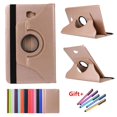 thumbnail image 2 of Pour Case Galaxy Tab A A6 10.1 2016 SM-T580 T580N T585 T585C Tablette Case 360 Rotation Flip Cuir Support de Protection Rouge SM-T585, 2 of 6