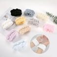 thumbnail image 4 of harmtty Lady Wristband Solid Color Soft Multifunctional High Elasticity Non-Slip Fix Hair Comfortable Stretchable Lady Hair Band Hair Accessories,Yellow, 4 of 8