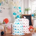 thumbnail image 4 of 2 Pcs Gift for Christmas Bag Big Gift Bags Elephant Plastic Large Capacity Present Bag Waterproof Gift Packaging with Ties Party Family Together, 4 of 9