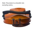 thumbnail image 3 of TFixol Adjustable Violin Shoulder Rest for 3/4 & 4/4 Size, Lightweight Plastic with Sponge Padding, Black/Yellow Options, Enhances Playing Stability, 3 of 7