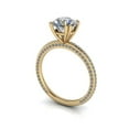 thumbnail image 2 of 3.25 Ct Stunning Round Diamond Bridal Rings Solid 18K Yellow Gold, 2 of 5