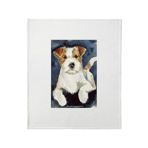 CafePress - Jack Russell Terrier 2 Throw Blanket - Soft Fleece Throw Blanket, 50"x60" for All Ages