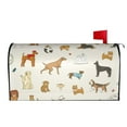 thumbnail image 2 of Haiem Dogs Funny Pets Mailbox Covers Magnetic ,Mailbox Wraps Post Letter Box Cover for Holiday Garden Yard Decor-25.5x21 in, 2 of 9