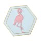 thumbnail image 3 of 3D Flamingo Series Pictures Murales de Arte Decoración de Pared Moderna y Simple para Sala de Estar Café Restaurante Mirando hacia abajo Flamingo Baoblaze Cuadro del flamenco, 3 of 8