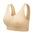 thumbnail image 4 of Women'S Casual Sports Sleeping Bra Comfortable Seamless Stretch Lace Trim Wireless, 4 of 6