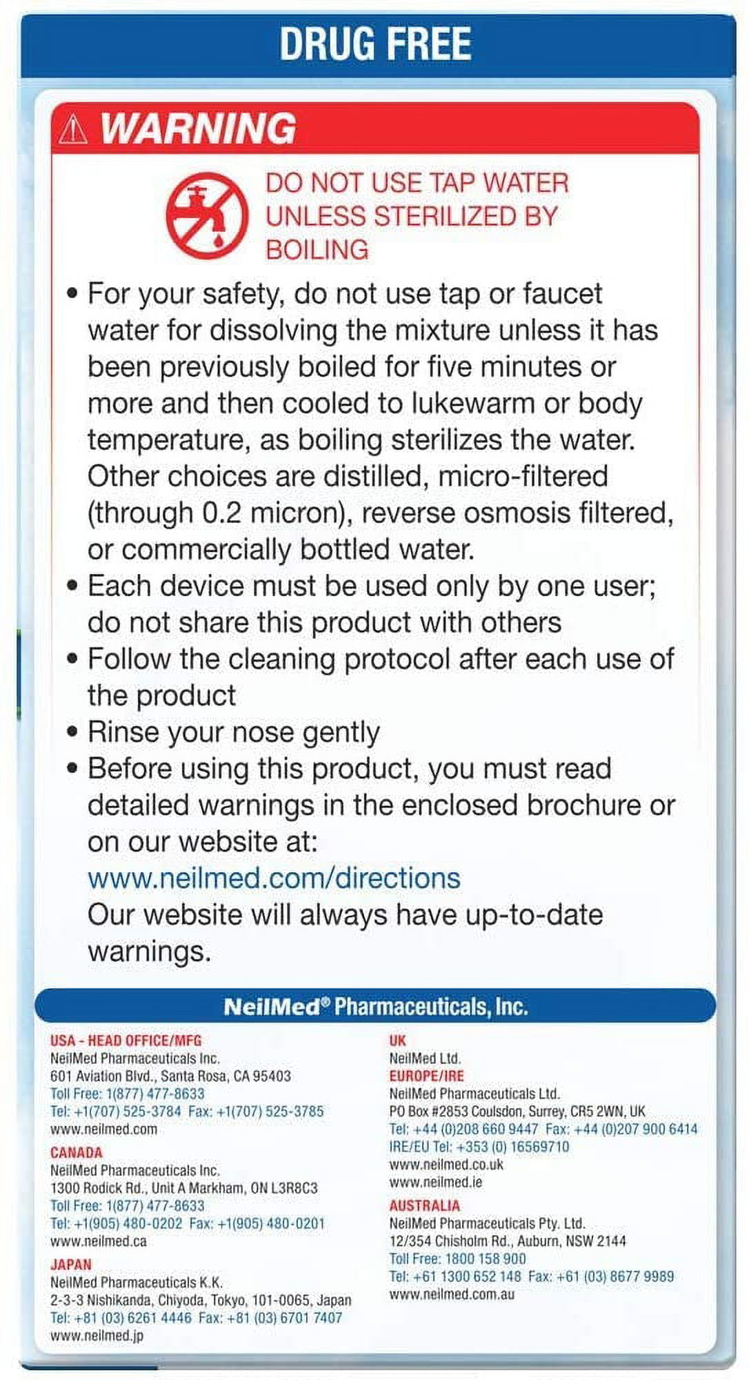 NeilMed Sinugator Pulsating Nasal Wash Kit, Nasal Irrigation, Reduces Inflammation and Relieve Congestion, Soothes Nose | 1 Each