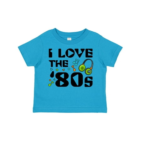 

Inktastic I Love the 80s-musical Notes Gift Toddler Boy or Toddler Girl T-Shirt