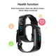 thumbnail image 5 of Reloj inteligente de 105 mAh Monitor de presión arterial de frecuencia cardíaca Pulsera de seguimiento de ejercicios, 5 of 9