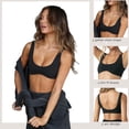thumbnail image 3 of Chaqueta de yoga curva de verano para mujer, ajustada, deportiva, para correr, con sujetador con almohadilla para el pecho, 3 of 6