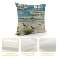 thumbnail image 4 of YINGXI Summer Beach Life Throw Pillow Covers Relax Nautical Ocean Sea Coastal Outdoor Decorations Decorative Throw Pillows Cases for Beach House Bed Living Room Couch Sofa Decor 22x22in, 4 of 5