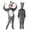 Grey, variant on YunPes Halloween Children's Boys and Girls Play Animal Jumpsuits Clothes Head Cover Foot Cover Three Piece Set Medium Boys Outfits