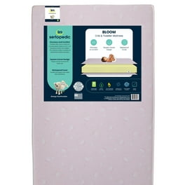 Serta Sertapedic Moongaze 5 inch Dual Sided Standard Baby Crib Toddler Mattress Sustainably Sourced Fiber Core Waterproof Lightweight GREENGUARD Gold Certified Non Toxic 5 Year Warranty Walmart