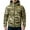 Khaki, variant on Men's Loose Jacket Fashionable Multi Pocket Hooded Jacket Workwear Coat for Autumn Winter Sports Holiday Season,Black,L