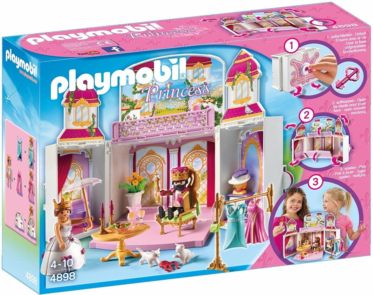 Playmobil Royal Palace Play Box Building Set 4898 Walmart Canada