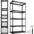 thumbnail image 1 of Estantería de almacenamiento VEVOR de 5 niveles, ajustable, 900 kg, negra, 1 of 9