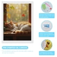 thumbnail image 3 of Diamond Art Kits for Adults, Cat Sleeping Autumn Window Light 5D Diamond Painting Kits for Adults Beginners, DIY Full Drill Diamond Painting, Gem Art and Crafts 12x16, 3 of 7