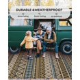 thumbnail image 4 of Outdoor Rug Carpet x ft Colorful Patio RugsBoho Reversible RV Camping Rug Mat for Camper Balcony Backyard Picnic Deck Rug Portable Colorful, 4 of 4