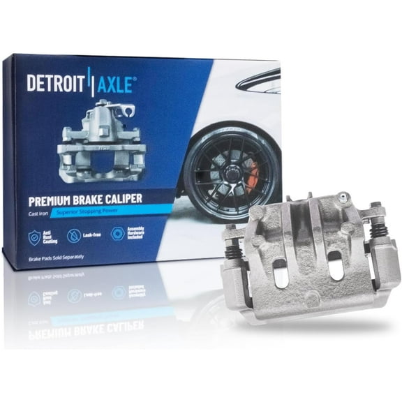 Detroit Axle - Front Left Brake Caliper with Bracket Replacement for 2005 2006 2007 2008 2009 Kia Sorento