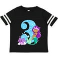 thumbnail image 3 of Inktastic Third Birthday Mermaid Girls Toddler T-Shirt, 3 of 5
