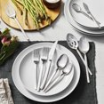 thumbnail image 2 of ZWILLING Opus 45 Piece Flatware Set Matted Satin Finished, 2 of 11