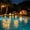 Yellow, variant on VVQ Solar LED Pool Lamp, Waterproof Inflatable Ball Lamp for Yard Pool Party, Rechargeable Floating Light for Garden Night Decorations, Yellow