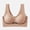Beige, variant on Womens Casual Bra Full Coverage Push Up Lightly Lined Supportive Wire Free Bralette Seamless Comfort Everyday Bra 44B, Beige