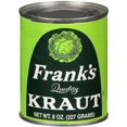 thumbnail image 2 of ( 2 Pack ) Frank's Quality Shredded Sauerkraut, 8 oz, Can, 2 of 4