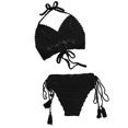 thumbnail image 4 of Nuevo traje de baño dividido con estilo para mujer Traje de baño de bikini informal cómodo OAVQHLG3B Store  lin121212, 4 of 4