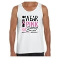 thumbnail image 1 of Awkward Styles I Wear Pink For Someone Special Tank Top Cancer Ribbon Tank Top Cancer Support Tank Top Cancer Tank Top Breast Cancer Awareness I Wear Pink For Someone Special Men's Tank Top, 1 of 4