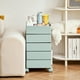 thumbnail image 2 of Gabinete de almacenamiento organizador de carrito para dormitorio de múltiples usos, mesita de noche de plástico, cajones, tocador, gabinete para sala de estar, 2 of 4