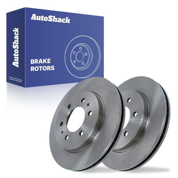 AutoShack Front Vented Brake Rotors 2-PC Set Replacement for 2009 Ford F-150 12.99" (330 mm)