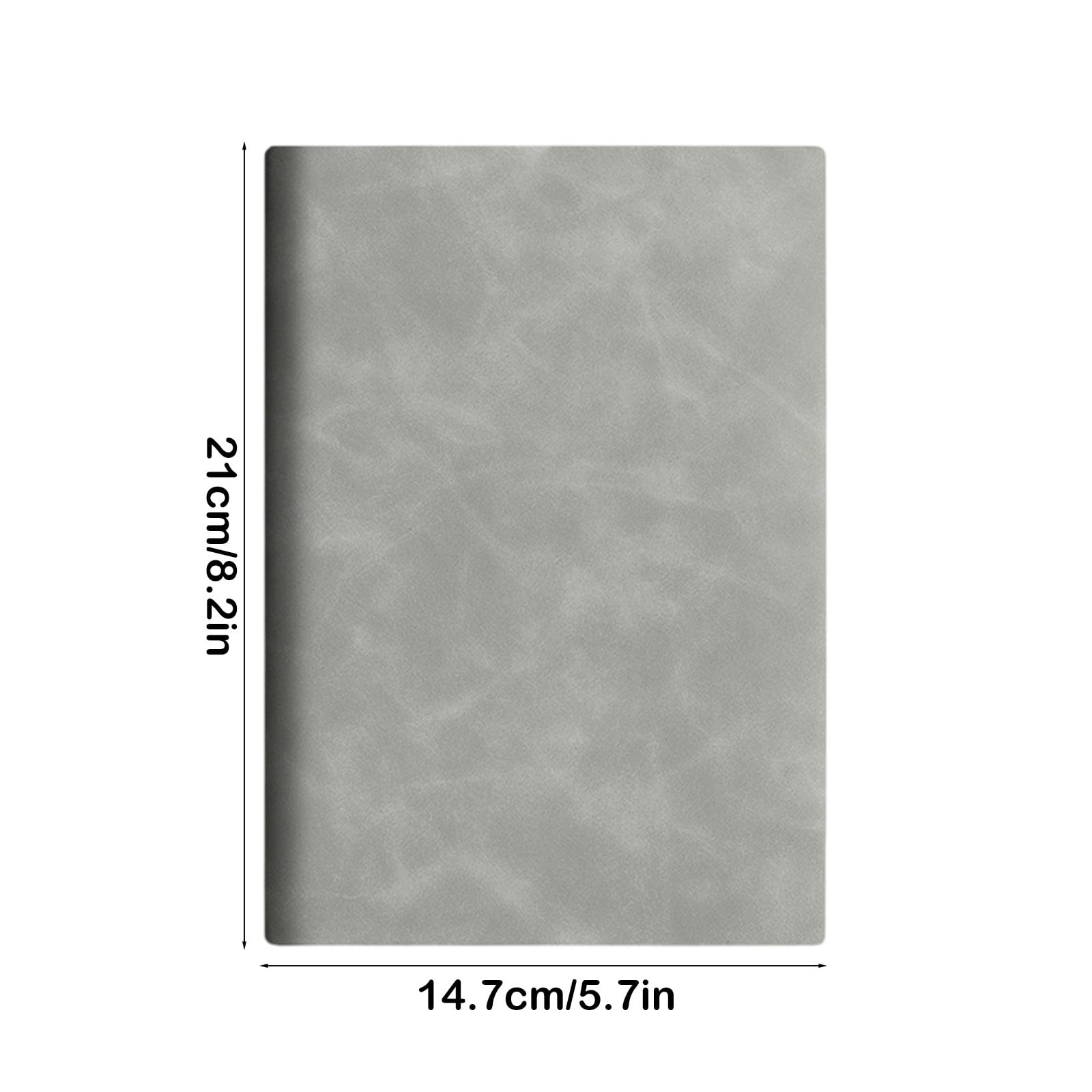 HBBKVI 2 Pack Notebook, A5 Imitation Sheepskin Notepad Review Notebook Thickened Business Work Diary Firm Efficient Office Softcover Book