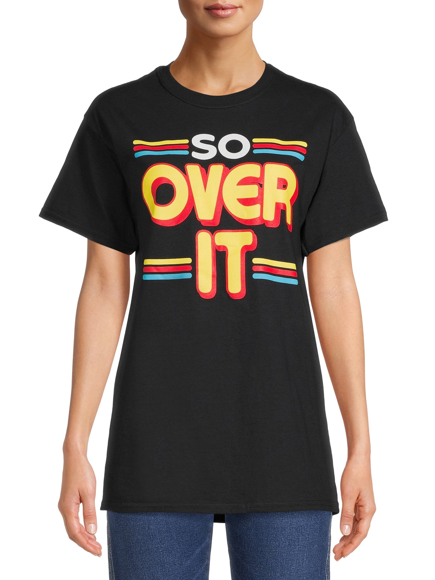 Men's So Over It Up Graphic Print T-Shirt