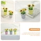 thumbnail image 2 of KAKOWELY Planta en maceta en miniatura Mini casa Girasol Mini casa Planta en maceta Mini casa Accesorio, 2 of 5