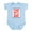 Sky Blue, variant on CafePress - Uff Da Infant Creeper - Baby Light Bodysuit, Size Newborn - 24 Months