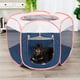 thumbnail image 2 of Corral Portátil para Perros y Tienda para Gatos Furhaven Azul Marino Mediano, 2 of 9
