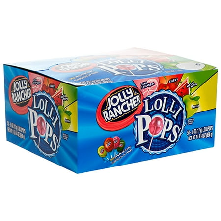 Jolly Rancher Lollipop Changemaker 50ct Wholesale, (50 - Pack)