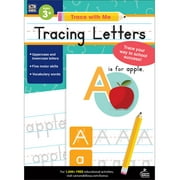 THINKING KIDS; CARSON DELLOSA EDUCATION Trace with Me: Trace with Me: Tracing Letters (Paperback)