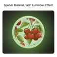 thumbnail image 2 of Cherry Round Glow-in-the-Dark Cabinet Knobs: Fluorescent Drawer Pulls 4-Pack, Complet– Suitable Kitchen Hardware, 2 of 6