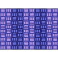 thumbnail image 1 of Ahgly Company Indoor Rectangle Patterned Light Slate Blue Area Rugs, 5' x 7', 1 of 6