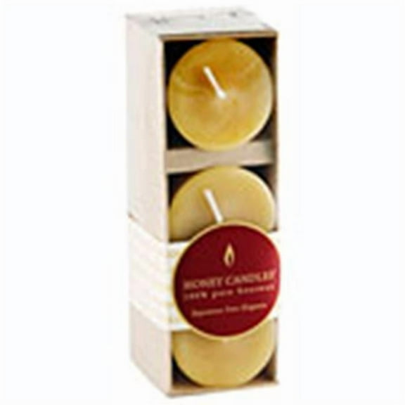 BeeswaxCandleVotive3countHCC -