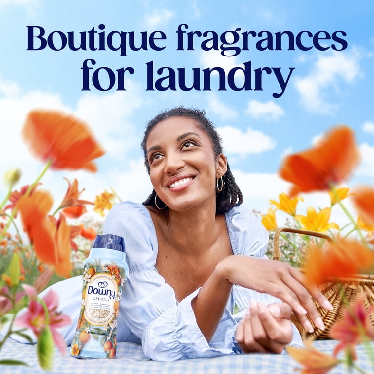 Downy Laundry Scent Beads, Citrea, In-Wash Booster, 21.1 oz