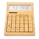 thumbnail image 2 of Calculadora Calculadora de funciones de madera con pilas 12 bits digital para estudiantes para el hogar ANGGREK Otros, 2 of 8