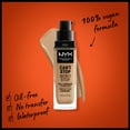 thumbnail image 2 of NYX Professional Makeup Can't Stop Won't Stop 24hr Full Coverage Liquid Foundation, Matte Finish, Waterproof, Beige, 2 of 9